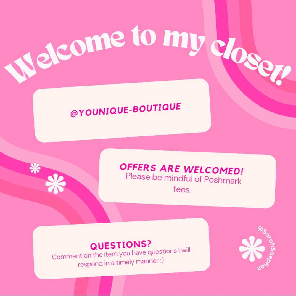 WELCOME TO MY CLOSET! :)